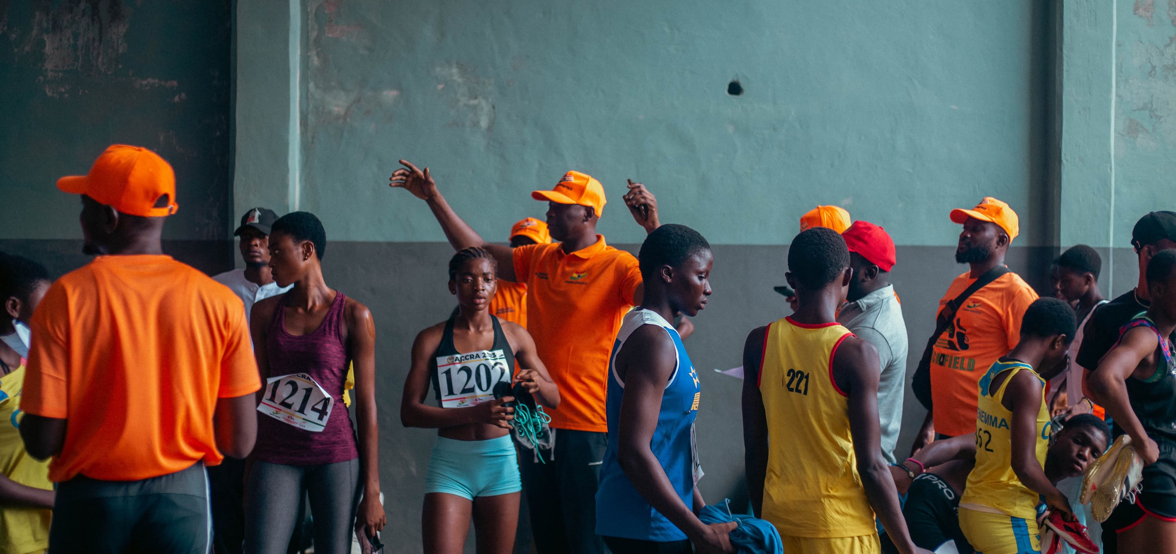 Athletes in action